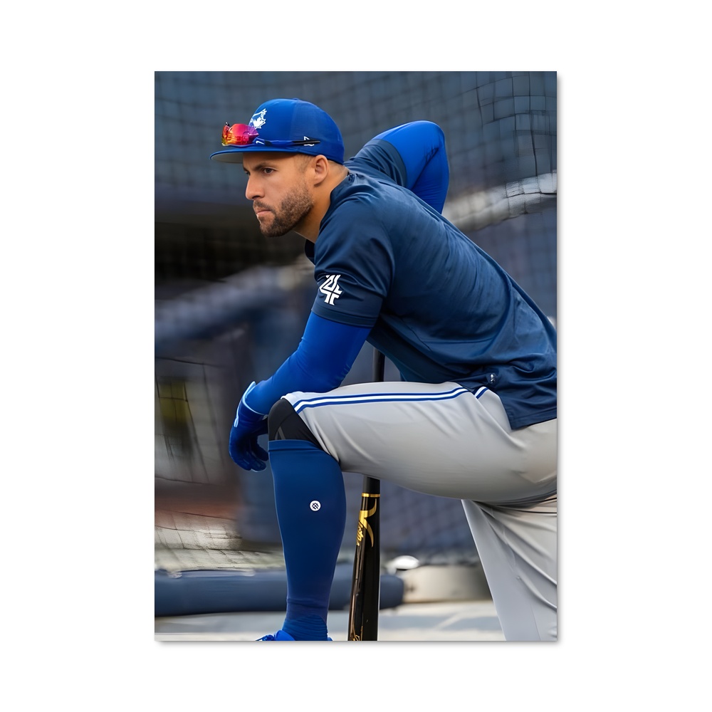 Poster L'Attente de la Victoire – affiche Baseball